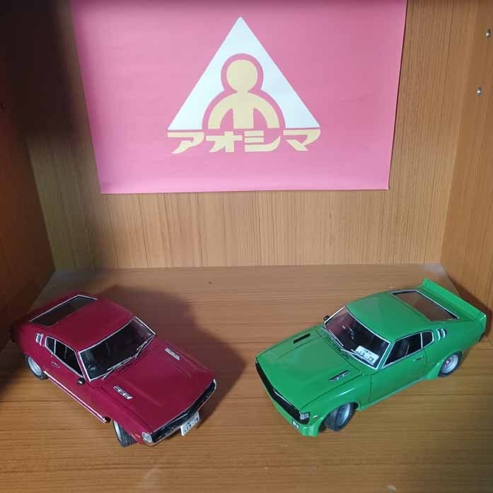 1/24 アオシマ グラチャン セリカ ダルマ 改造 完成品 - おもちゃ
