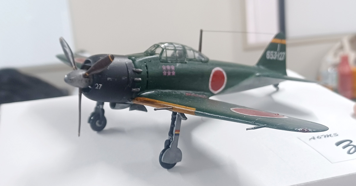 昭和遺品零戦.サイズ21.リメーク 零戦祭り「ファインモールド零戦21型製作記」その6 完成: ヒロシ